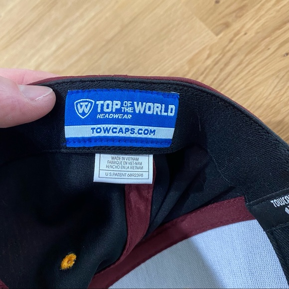 Minnesota Golden Gophers Flex-Fit Maroon & Gold Baseball Hat - Picture 6 of 8